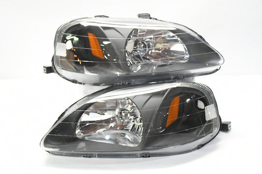 96-98 Honda Civic HEADLIGHT AM BK