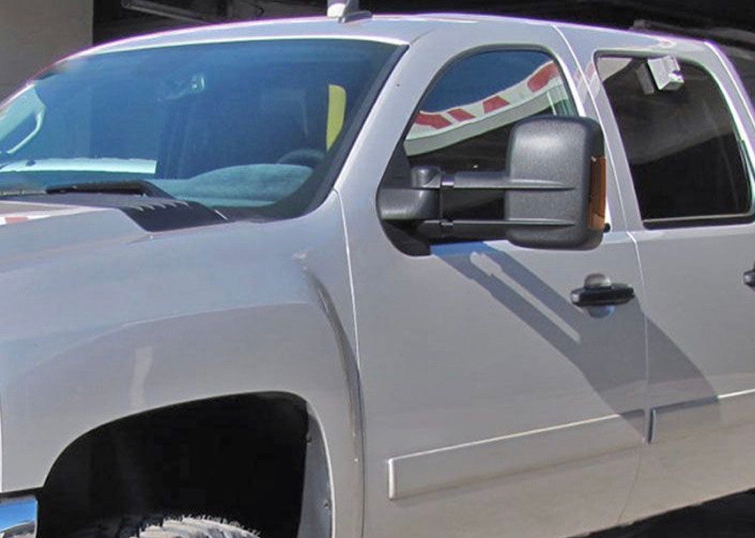 Powered adjusted Heat Towing Mirrors for Chevy Silverado / Suburban / Tahoe / Avalanche / GMC Sierra Yukon for 2007 to 2013