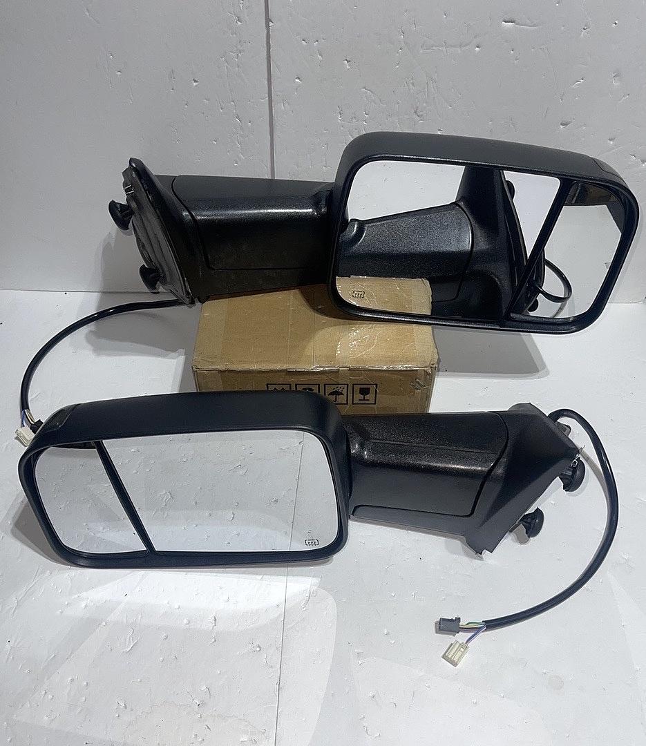 2009 to 2016 Dodge Ram LED Towing Mirrors Espejos Retrovisores Electricos con Luz Electric