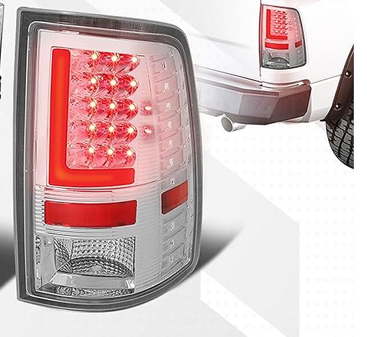 2009 to 2017 Dodge Ram LED Tail Lights Luces Micas Calaveras Faros Focos Taillight -