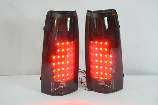 88 to 2000 Chevrolet Tahoe Suburban Blazer Escalade LED Smoked Tail Light Luces Traceras Calaveras