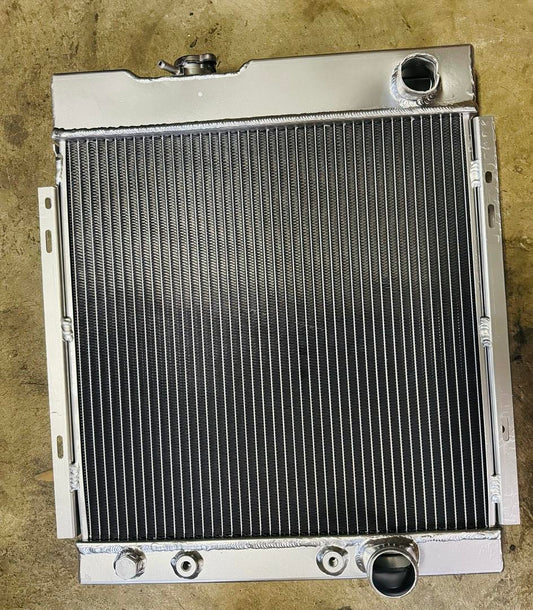OB RA-FM64-3 TRI Core High Capacity Race Aluminum Radiator Kit for Ford 64-66 Mustang I6 V8 M