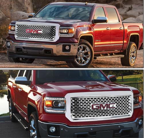14-15 GMC Sierra 1500 Front Bumper Grille Grill