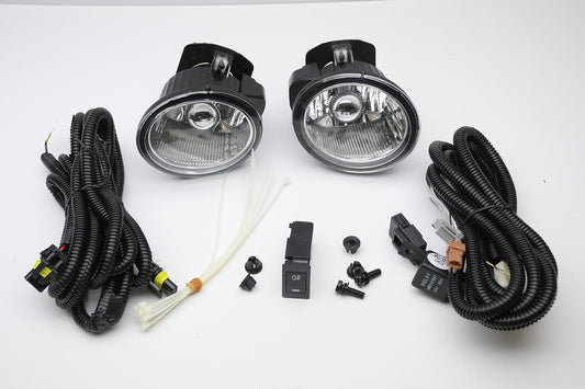 02-07 Nissan Altima/Murano clear lens chrome housing fog lights