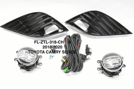 2018 to 2020 Toyota Camry