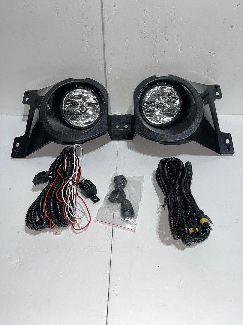 . 2009 to 2014 Ford F150 Front Bumper Driving Fog Light Lamp+Switch Clear Lens
