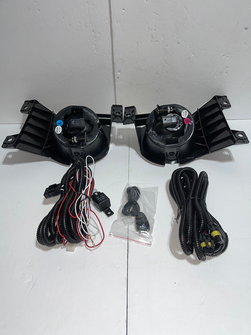 . 2009 to 2014 Ford F150 Front Bumper Driving Fog Light Lamp+Switch Clear Lens