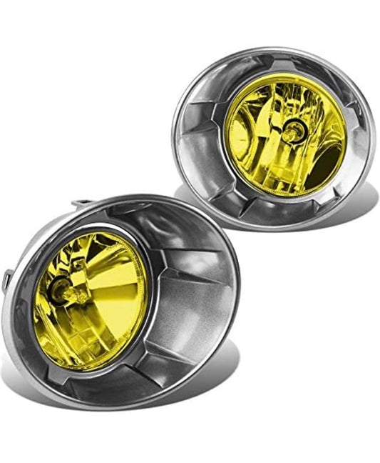 Front Bumper Fog Light Driver & Passenger Side Enhance visibility [Compatible with 10-13 Chevy Camaro]