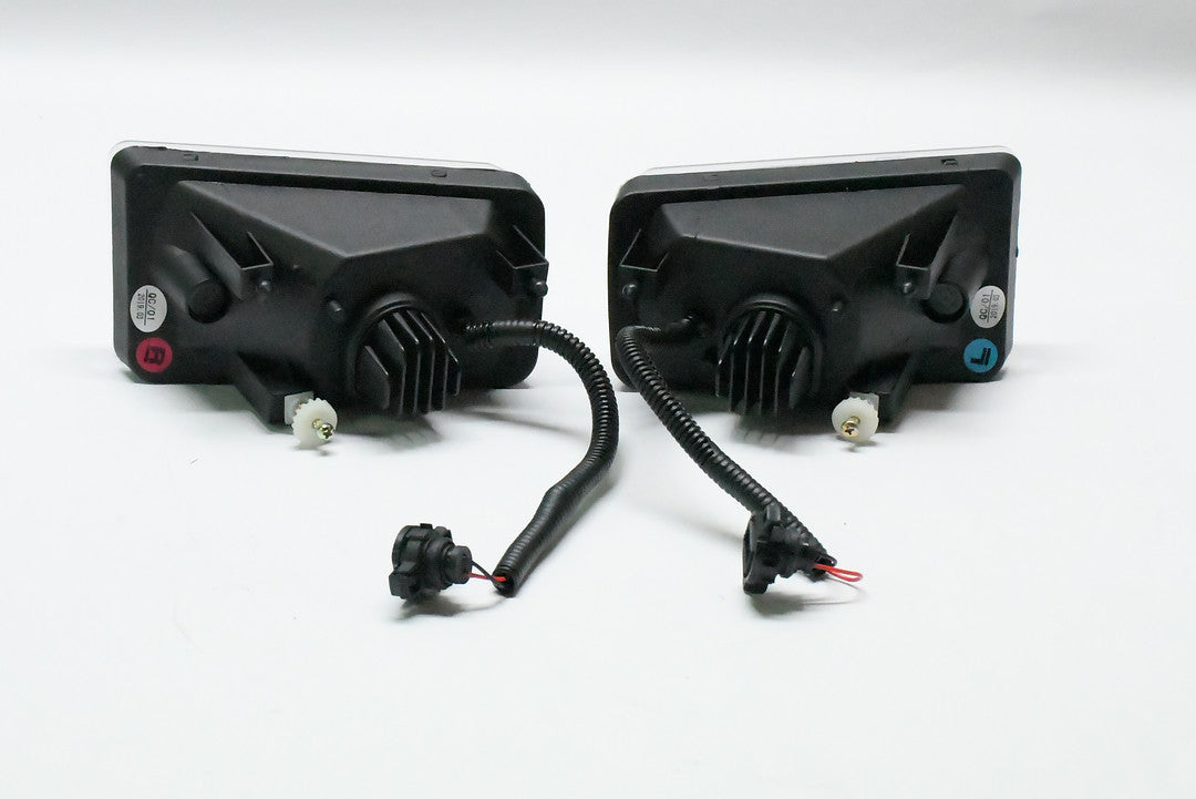 FL#3 FL-ZTL-262-CH LED Chrome Fog Lights With Switch 07-08 Escalade / 07-13 Avalanche / 07-15 Silverado
