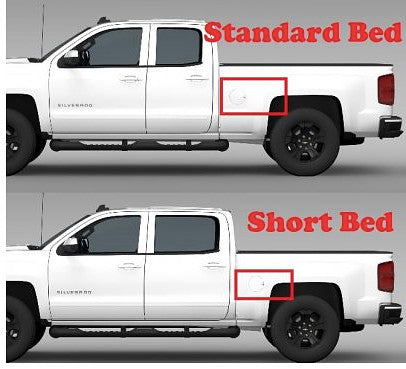 with Gas Tank 07-13 Chevrolet Silverado 5.8 bed