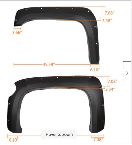 with Gas Tank 07-13 Chevrolet Silverado 5.8 bed