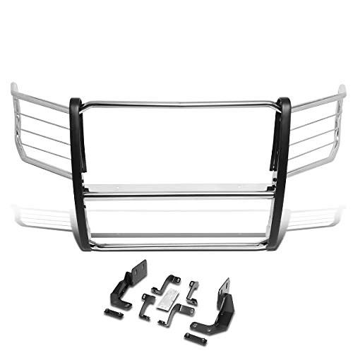 Stainless Steel 1.5 Inches OD Bars Front Bumper Brush Grille Guard Compatible with 15-19 F-150