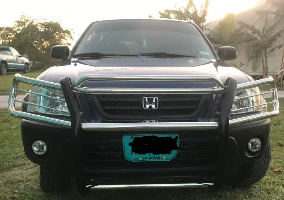 Front Bumper Brush Grille Guard Compatible with 97-01 CR-V