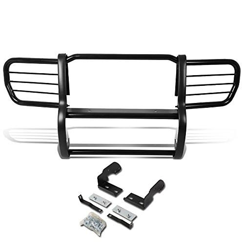 Black Front Bumper Brush Grille Guard Compatible with 06-10 Commander