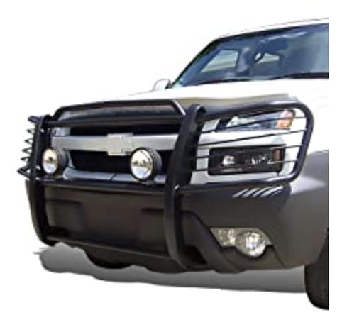 02-06 Avalanche 1500 Front Bumper Brush Grille Guard Compatible with
