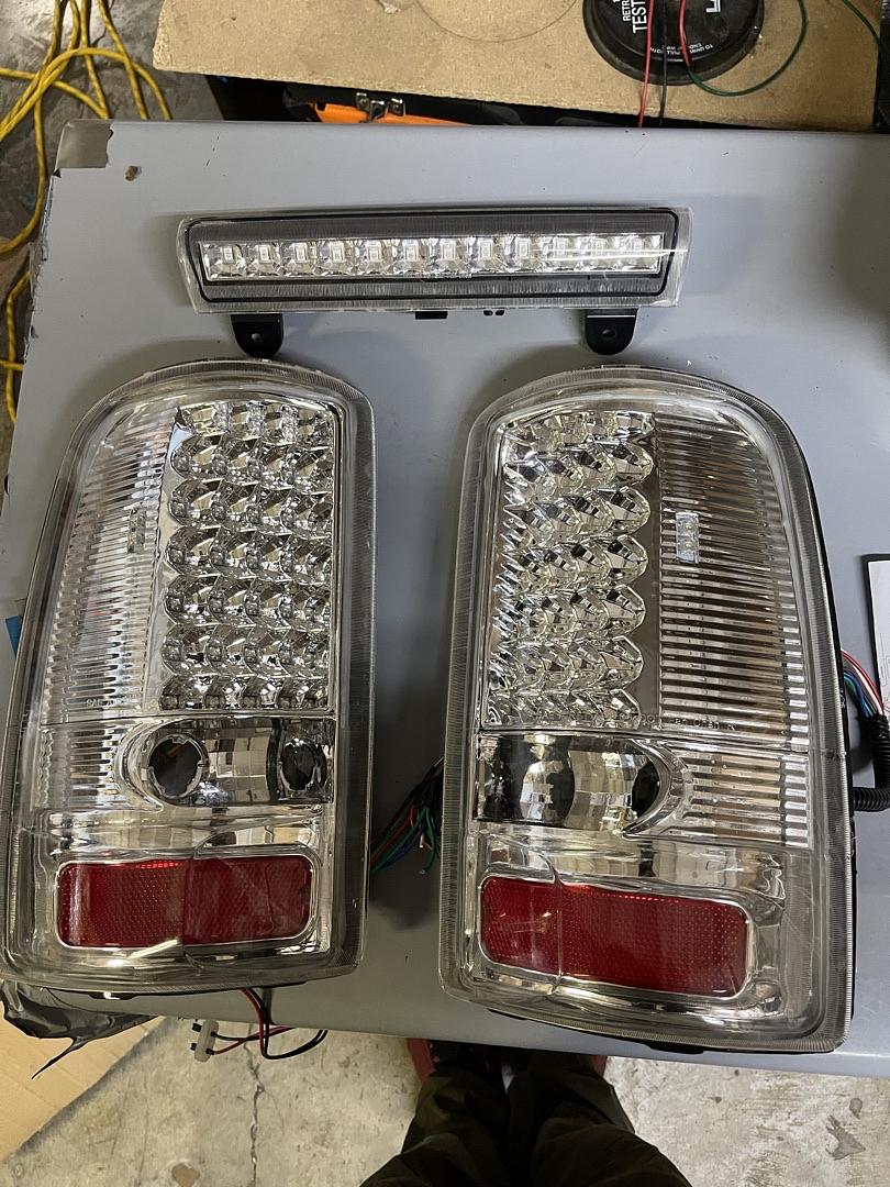 OB TL-GMCDE00-LED-CH-CL Tail Light (Passenger & Driver Side) -