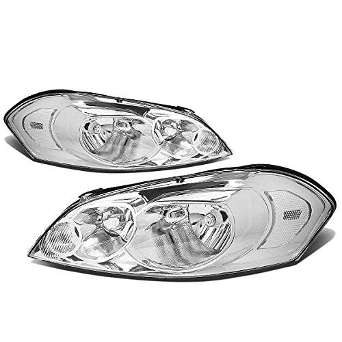 06-13 chevy impala 14-16 limited 06-07 monte carlo Chrome Housing Headlights Compatible with 06-13 Impala