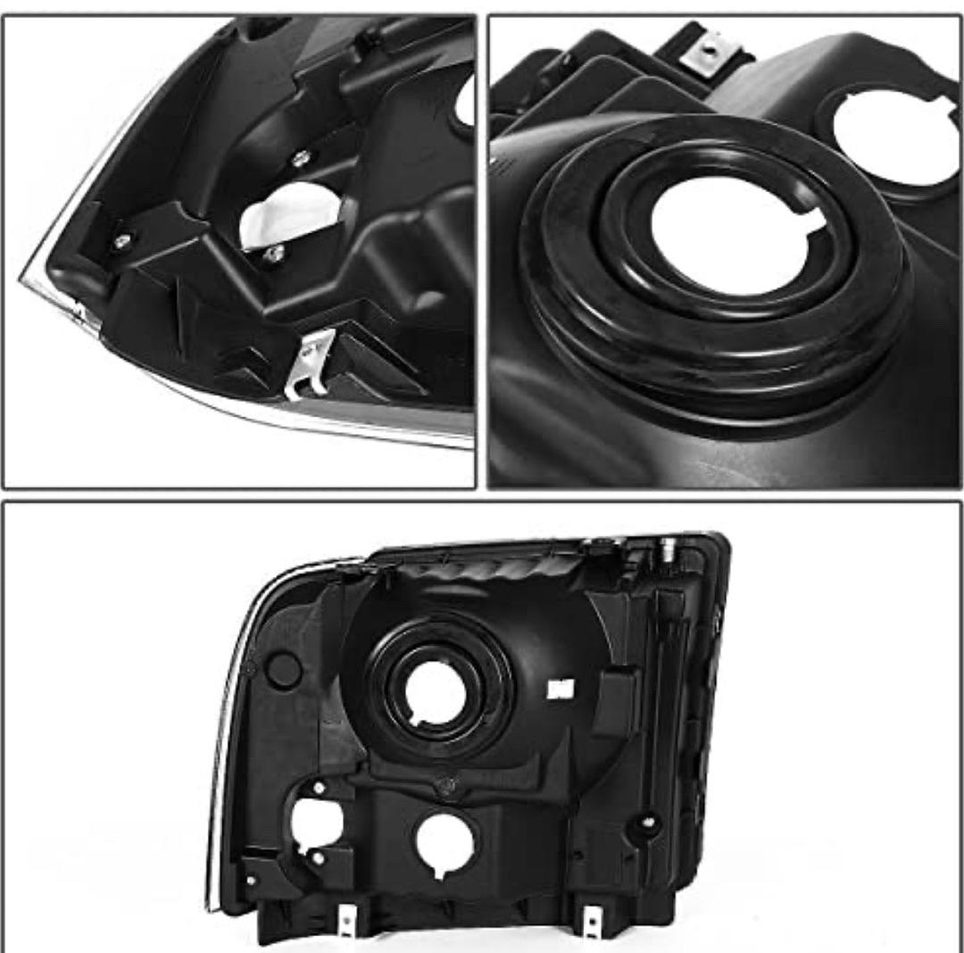 05-07 super duty f250 f350 f450 f550 Smoke Lens Headlights Replacement For