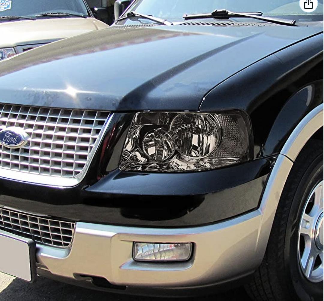 03 to 06 Ford Expedition Smoked Healights Luces Micas calaveras Faros Ahumado