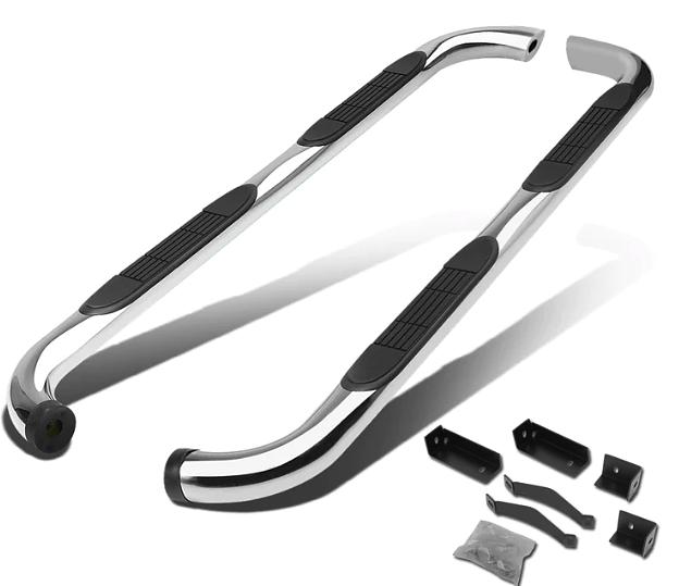 04-15 Nissan titan Crew cab Chrome oval running boards