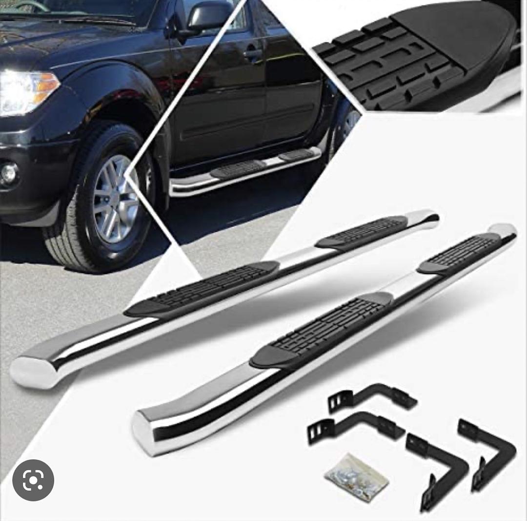05-17 nissan frontier crew cab 4‚Äù stainless steel curved
