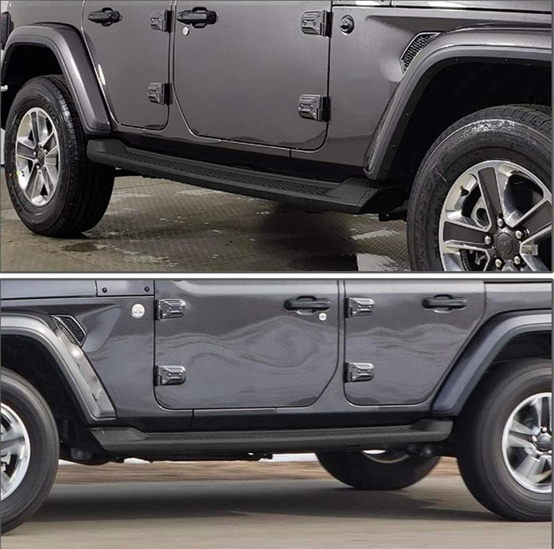 4DR. OEM RUNNING BOARD 18-19 JEEP Wrangler JL