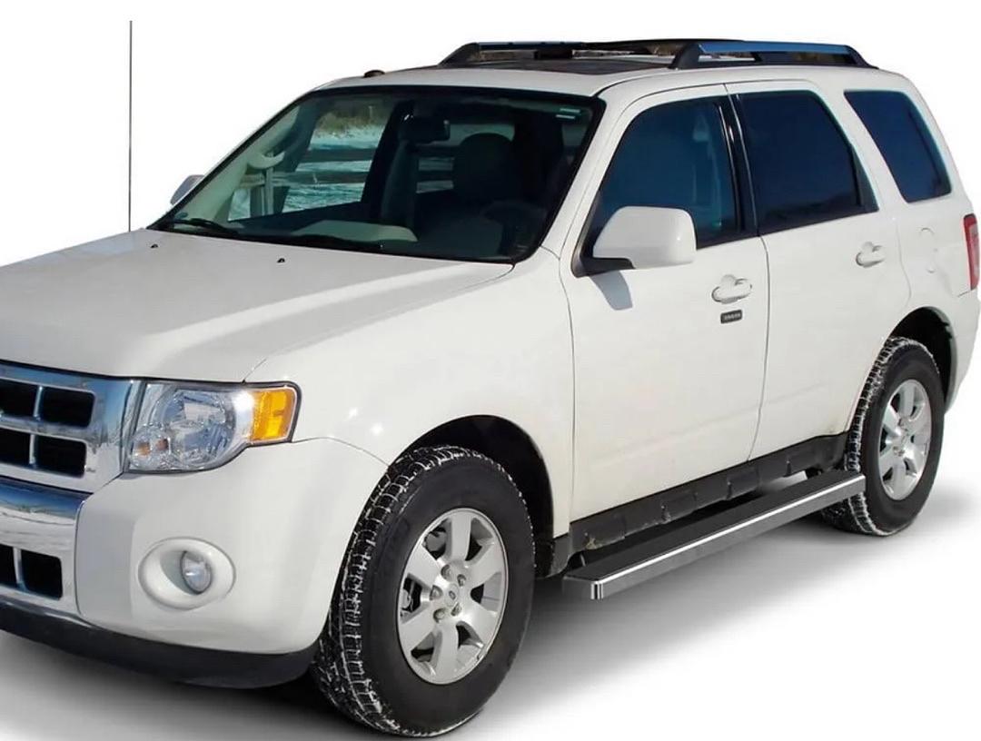 08-12 Ford Escape 4Dr Black 4inch running boards