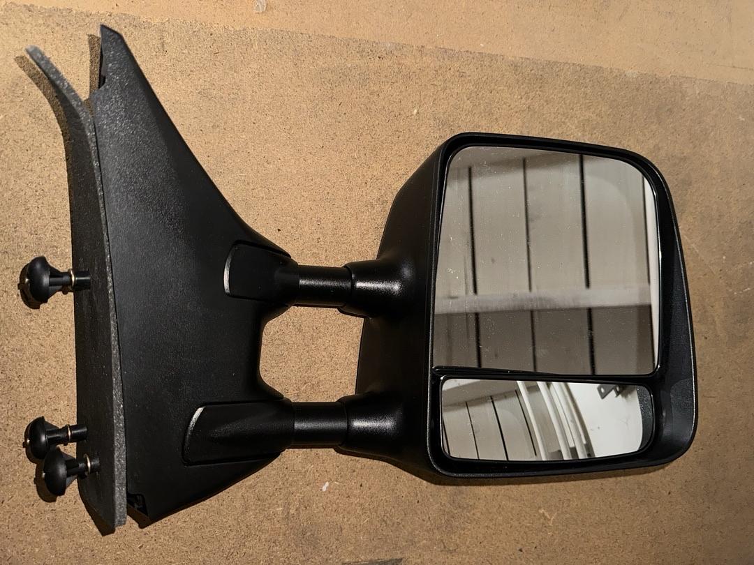 Passenger Right Side Manual Towing Mirror 05-15 Nissan Frontier