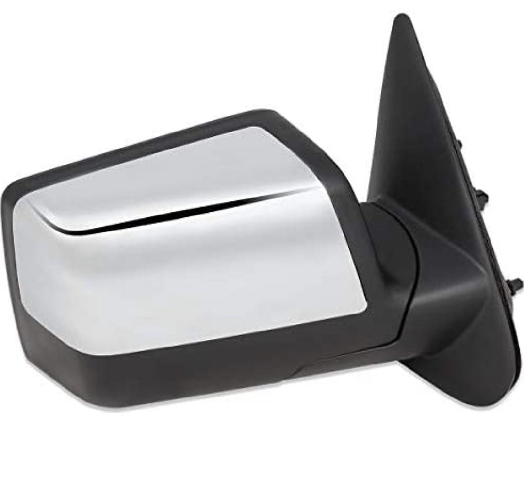 OE Style Powered Passenger/Right Side View Door Mirror Chrome Compatible with Ford Ranger 06-11