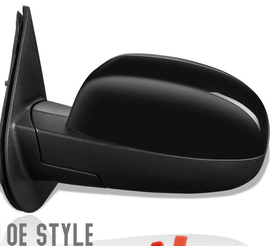 OE Style Powered+Heated Driver/Left Side View Door Mirror Compatible with Chevy Silverado GMC Sierra 07-14