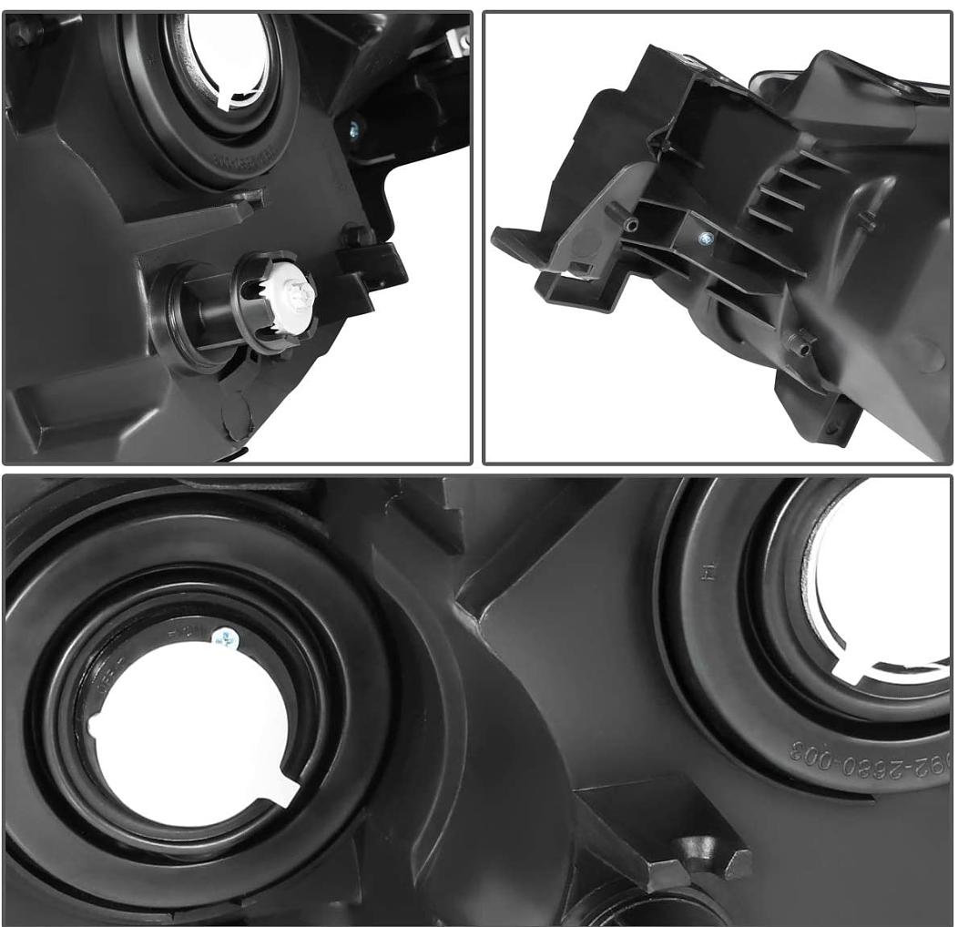 Smoke Lens Factory Style Projector Headlights Replacement For 13-16 CX-5