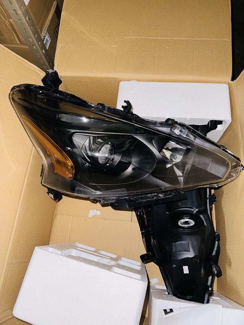 Projector Headlight Assembly Compatible with 2013 2014 2015/13 14 15 Altima 4-Door Sedan(Not for Coupe)