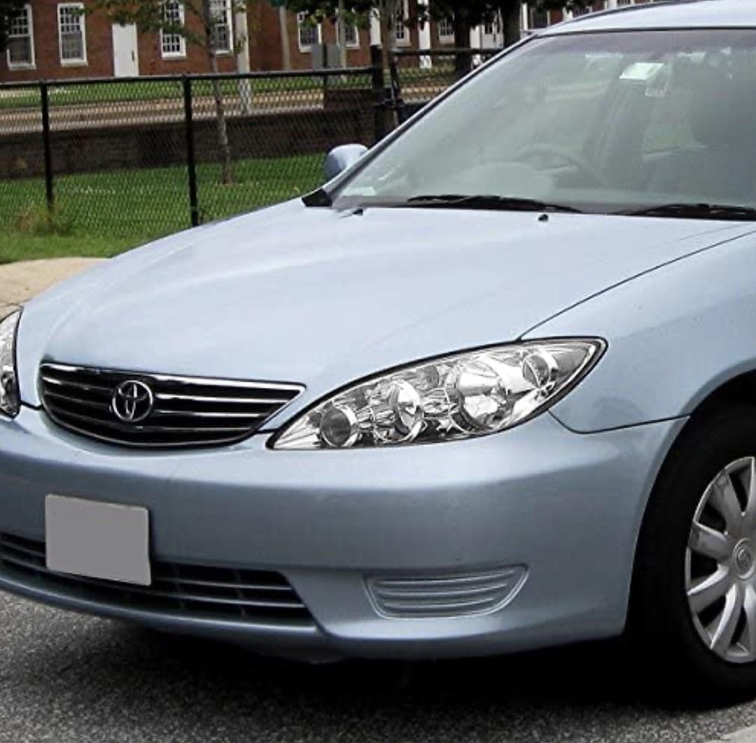 Chrome Housing Clear Corner Headlights Replacement For 05-06 Camry