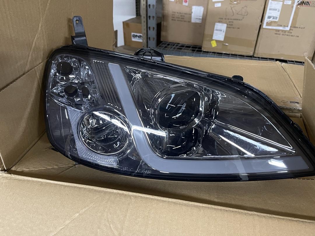 LED DRL Projector Headlights (Driver & Passenger Side)