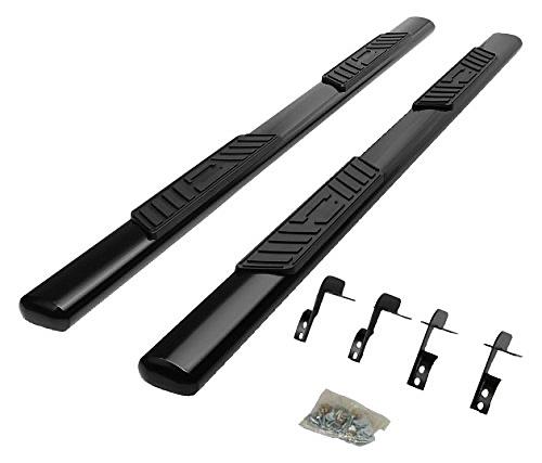 Ford F250 Super Cab Quad Cab Stainless Steel, 5" Side Step Nerf Bar Running Board,Black