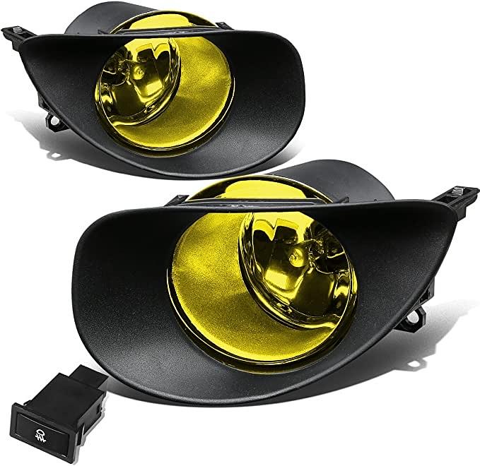 Fog Light With Switch Driver & Passenger Side Enhance visibility [Compatible with 06-08 Yaris Hatchback]