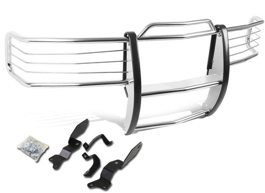 Front Bumper Brush Grille Guard Compatible with 01-06 Silverado 1500 HD & 2007 Classic/2500 HD & 2007 Classic/3500 & 2007 Classic
