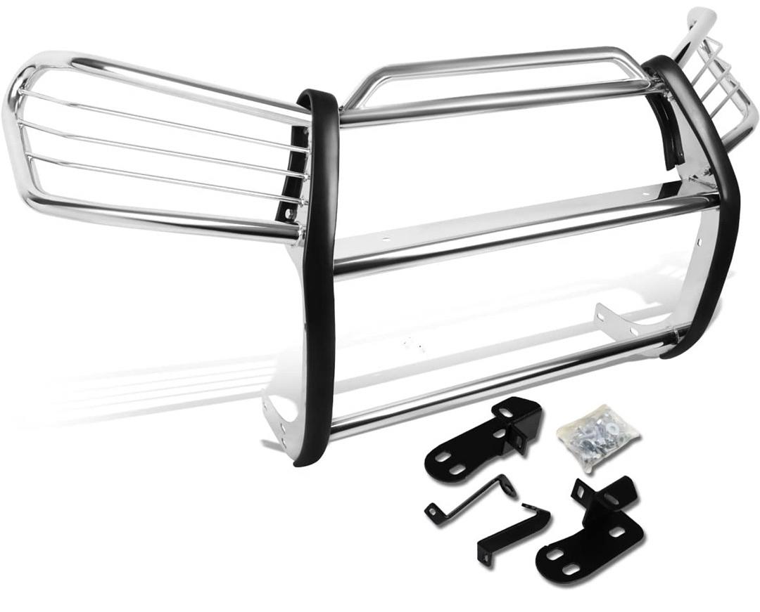 Front Bumper Brush Grille Guard Compatible with 01-05 Rav4