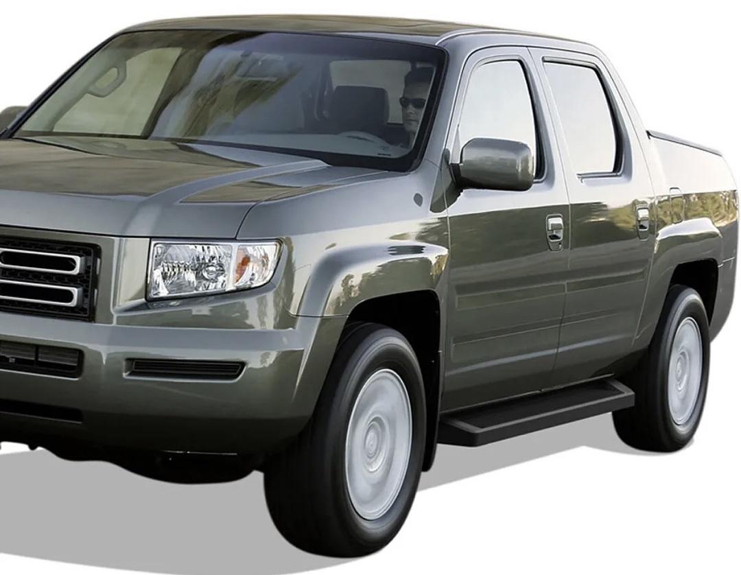 or IB08RAB4B 06-14 HONDA RIDGELINE Running boards BK 6‚Äô‚Äô W/LIP