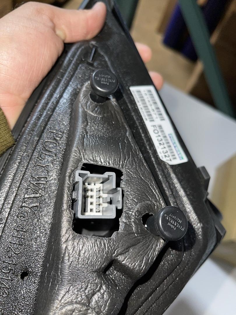 Passenger Side Power Heat Puddle Light Mirror for 06-12 Ford Fusion / 06-10 Mercury Milan