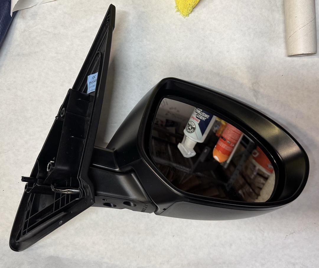 Mazda 3 Passenger Side Power / Blind Spot Mirror for 2012 to 2013
