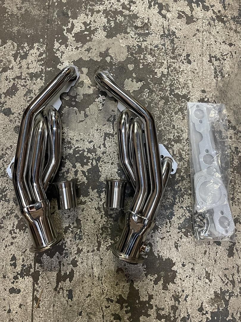 1988 to 1997 Chevy GMC C/K Series High-Performance 2-PC Stainless Steel Exhaust Header Kit