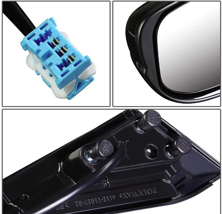 Factory Style Powered Left Side Door Mirror 10-14 Honda Insight