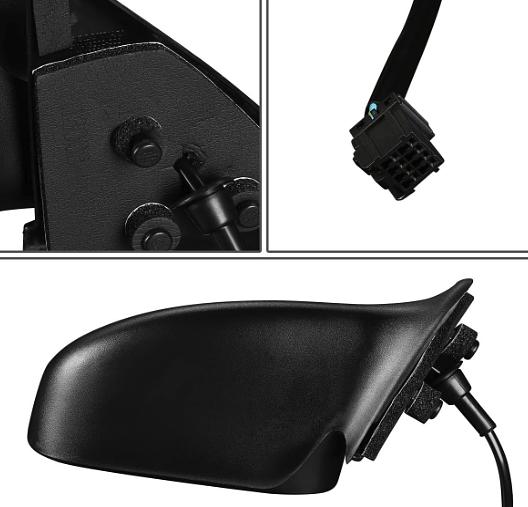 Factory Style Powered Right Side View Door Mirror