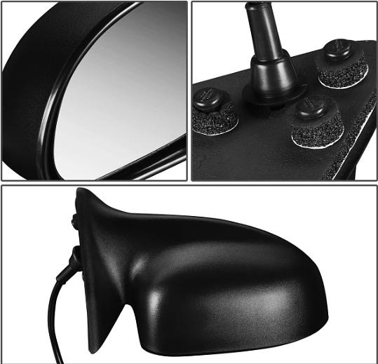 Factory Style Powered Right Side View Door Mirror
