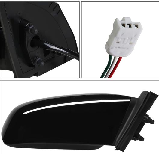Factory Style Powered Right Side Door Mirror Compatible with 03-08 Corolla