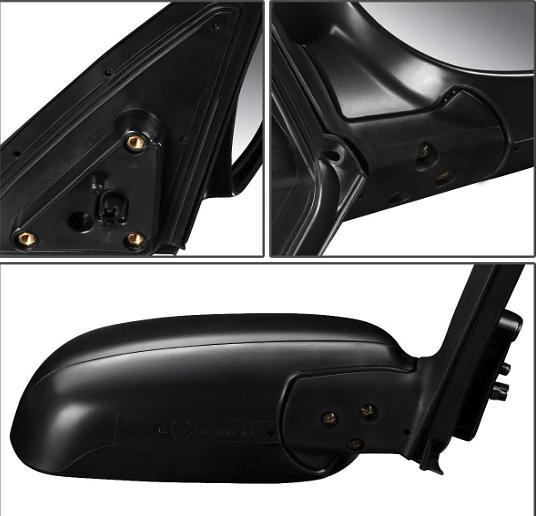 Factory Style Manual Right Side Door Mirror Compatible with 01-05 Toyota Rav4