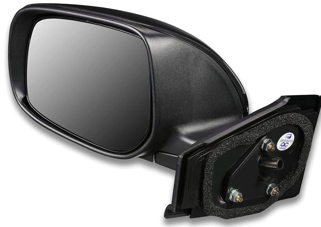 Factory Style Manual Left Side Door Mirror Compatible with 06-11 Toyota Yaris Hatchback
