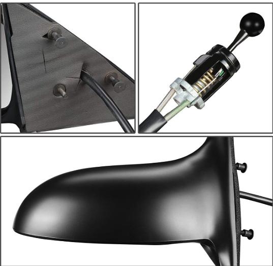 02-04 oldsmobile alero Factory Style Manual Left Side View Door Mirror