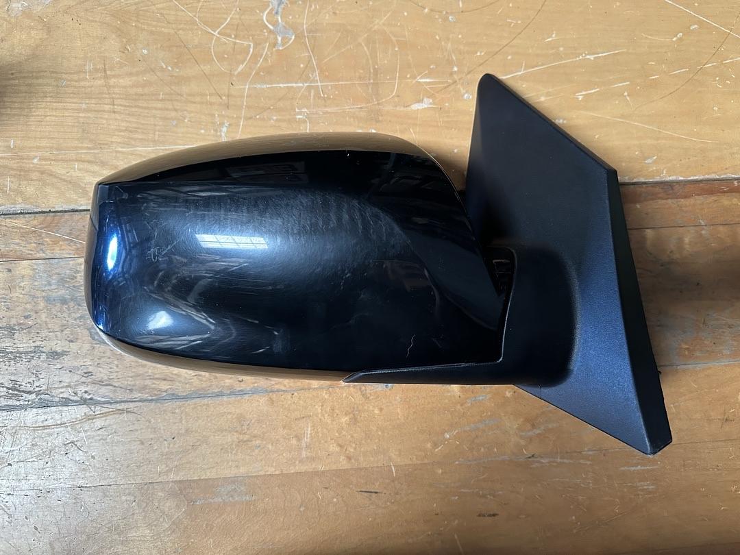 11-14 Hyundai Sonata Passenger Right Side Powered Adjustment Black Mirror With Heating Element